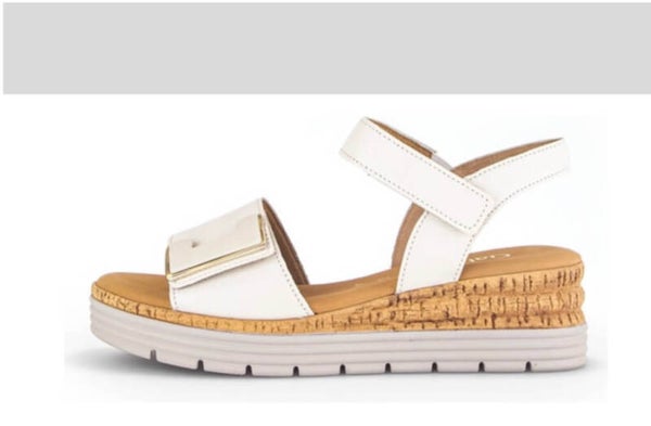 Gabor sandaal Cervo,Creme(uni+gold)