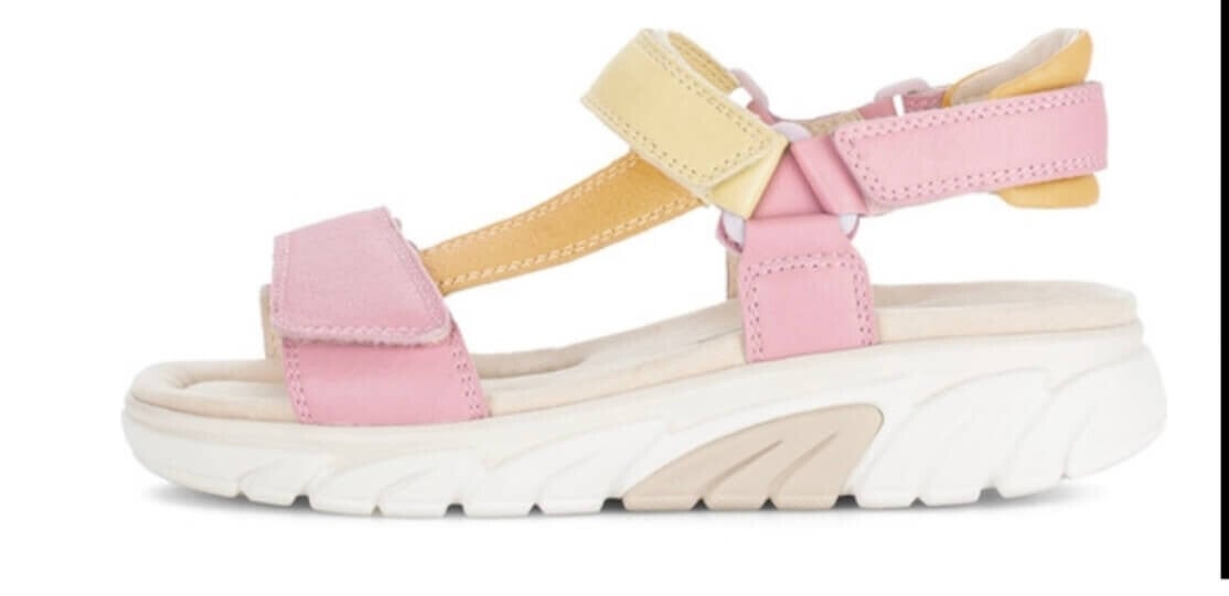 Rollingsoft sandalen Nappa navanpink/aprikot/yellow