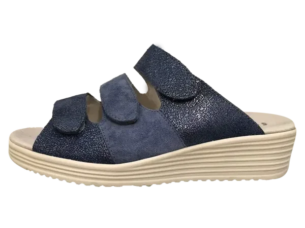 Instapper kirsten blauw serenity velour solidus