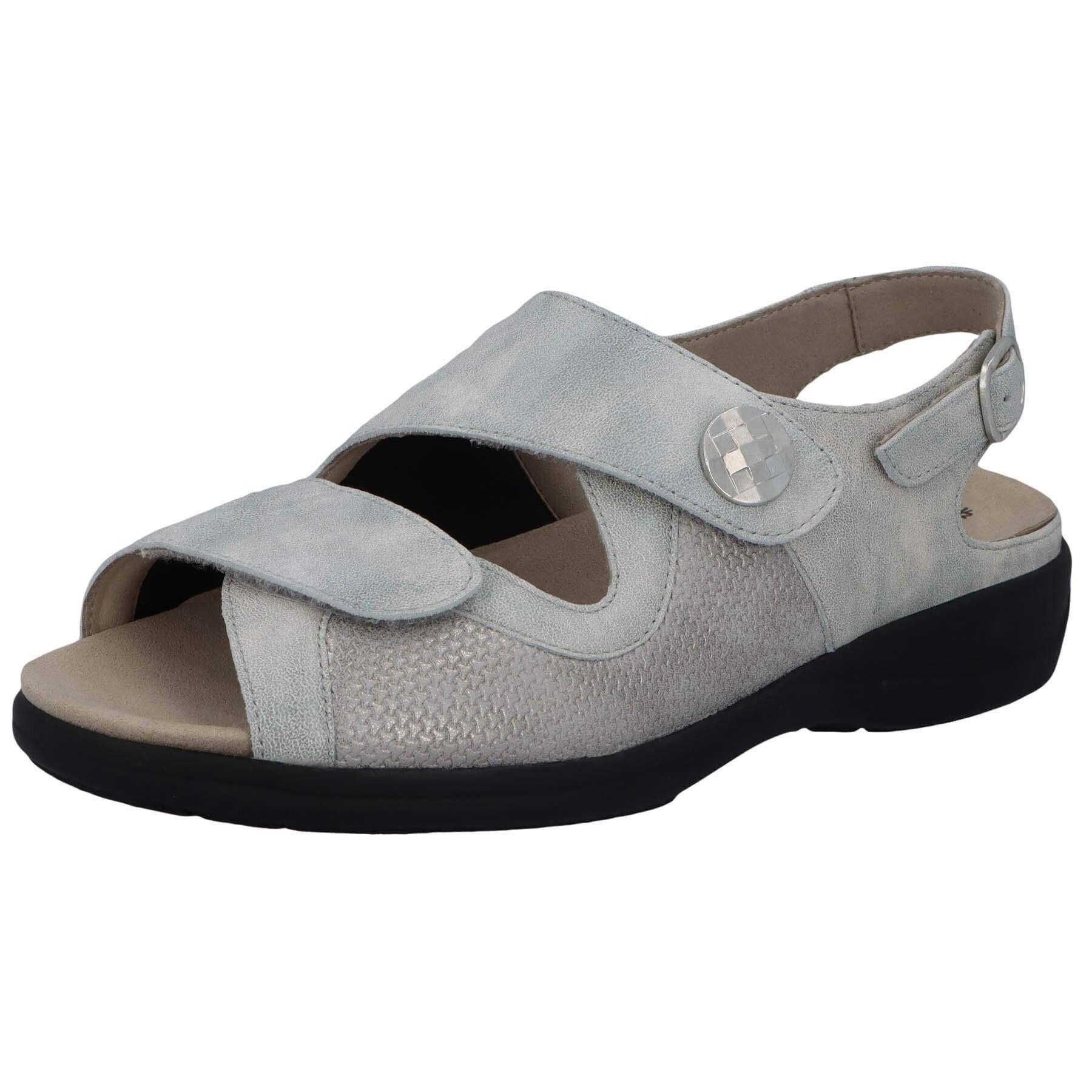 Solidus sandaal Lia cable Nerone flex sasso grey