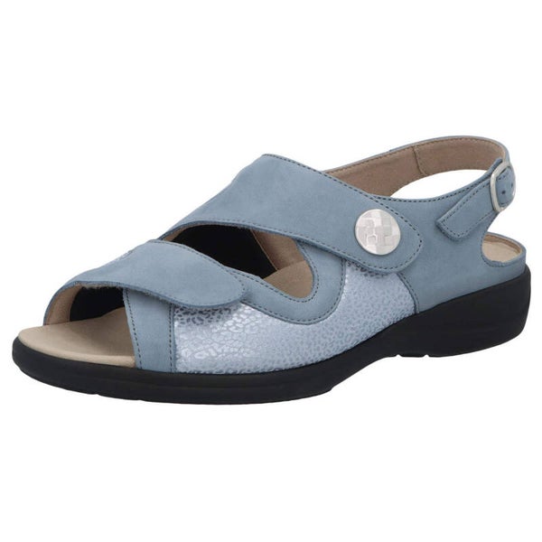 Solidus dames Sandalen lia nubuk opaco flex coronet blue H