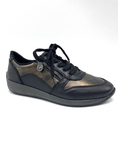 damessneaker Rieker Lugano/Australia/Arbela/Lagro/ zwart antik