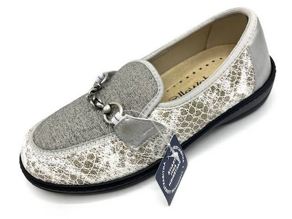 Podowell moccassin dames Magik argent