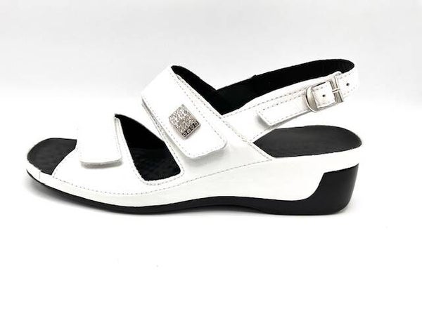 Vital sandaal wit : Tina naplak weiss