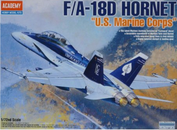 F/A-18D Hornet "US Marine Corps" 1/72 Academy