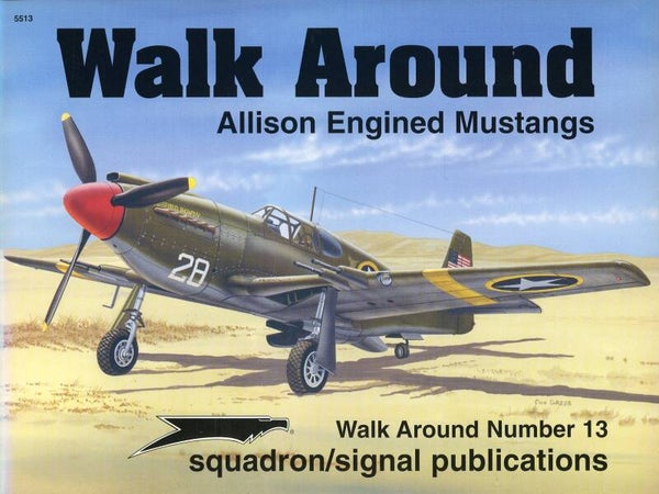 Walk Around 13 Allison Engined Mustangs