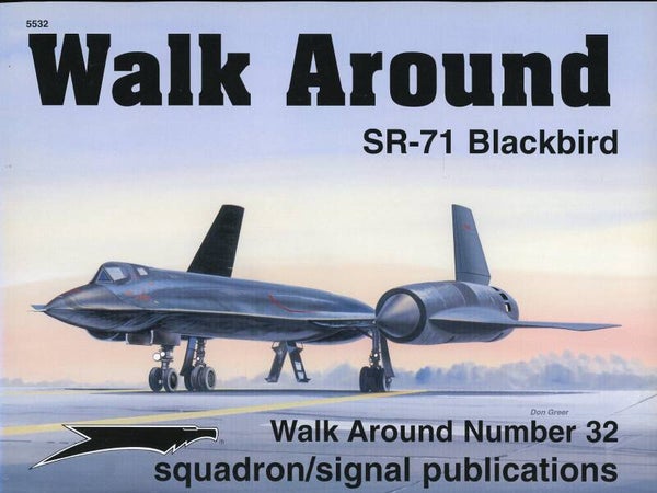 Walk Around 32 SR-71 Blackbird