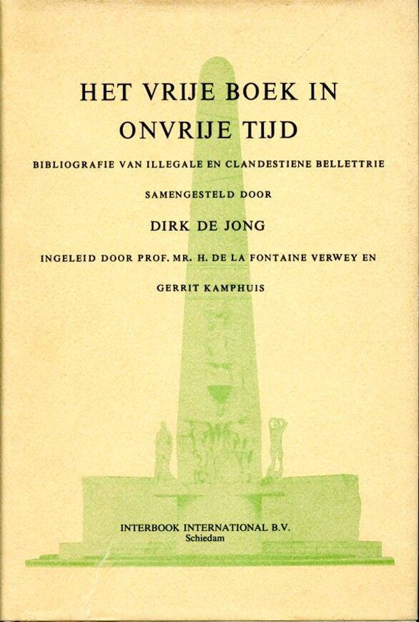 Het vrije boek in onvrije tijd (Dirk de Jong)