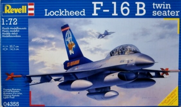 Lockheed F-16B twin seater 1/72 Revell 1/72 Revell