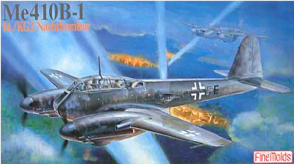 Me 410B-1 14 KG2 Nachtbomber 1/72 FineMolds