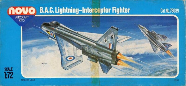 BAC Lightning Interceptor Fighter 1/72 NOVO