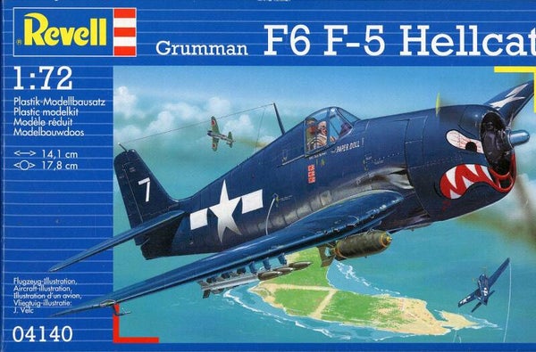 Grumman F6 F-5 Hellcat 1/72 Revell