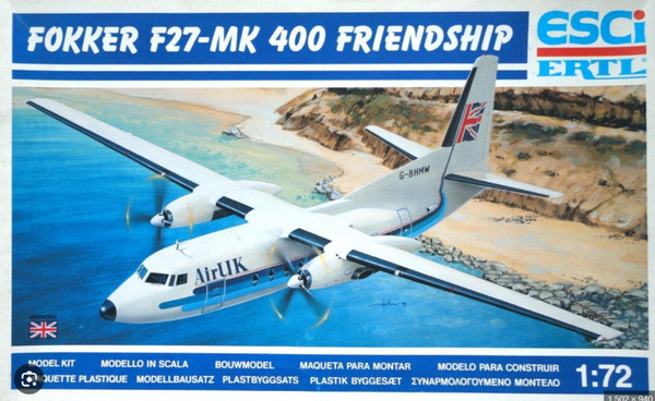 Fokker F27-MK 400 Friendship 1/72 ESCI