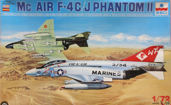 Mc Air F-4C/J Phantom II 1/72 ESCI