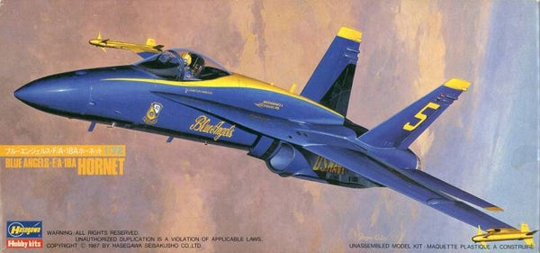 Blue Angels F/A-18A Hornet 1/72 Hasegawa