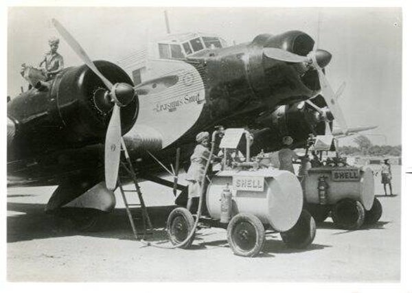 aftanken Ju 52