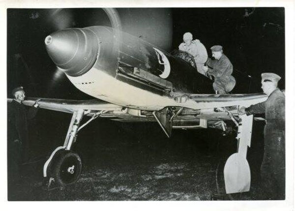 Heinkel 100 nachtjager  (Persfoto, PK-Aufname, Pressphoto)