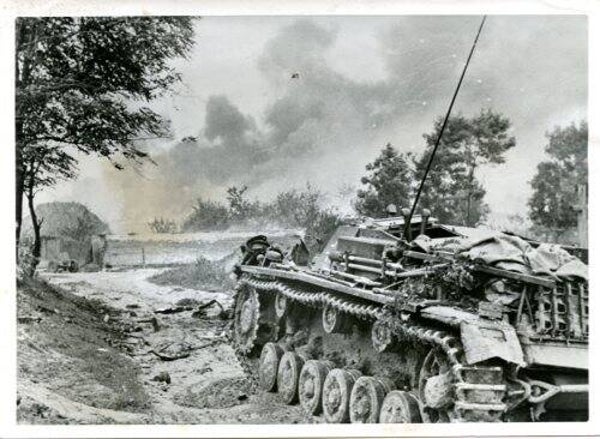 Duits Stormgeschut (Persfoto, PK-Aufname, Press-photo)