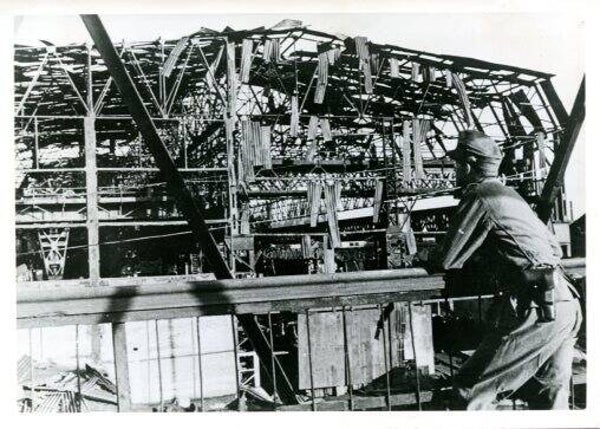 Fabriekshallen in Stalino 4 nov 1941