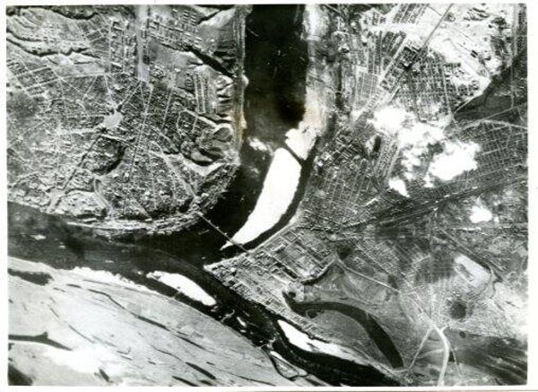 luchtfoto van Gorkij 20 dec 1941