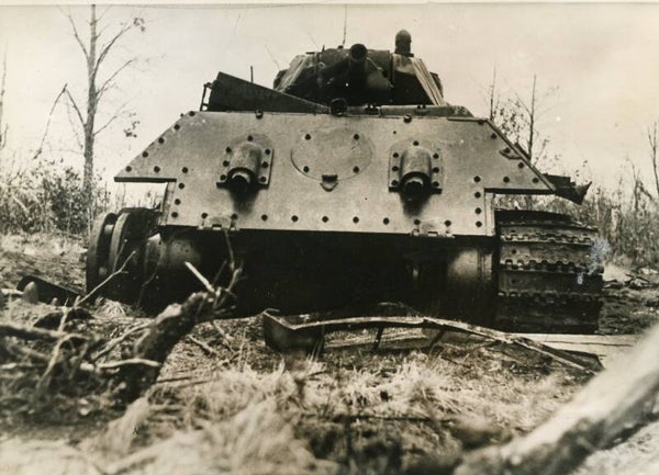 Russische tank in Stalingrad (30 okt 1942)