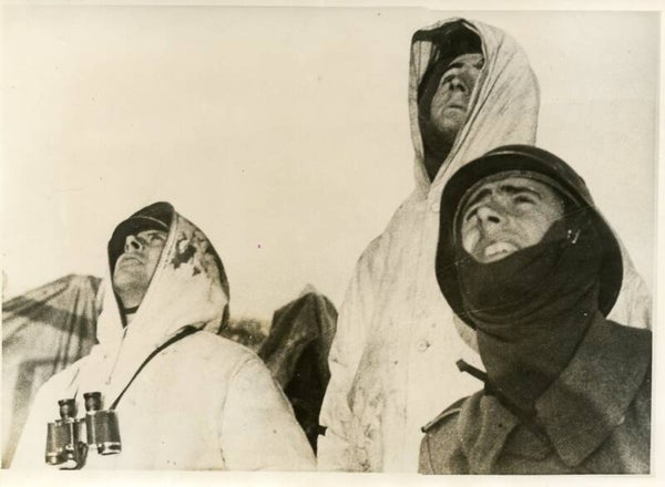 Kijken naar Luchtgevechten (22 dec 1942)