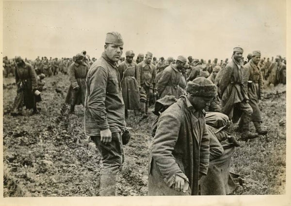 Russisch krijgsgevangenen bij Charkow (29 mei 1942)