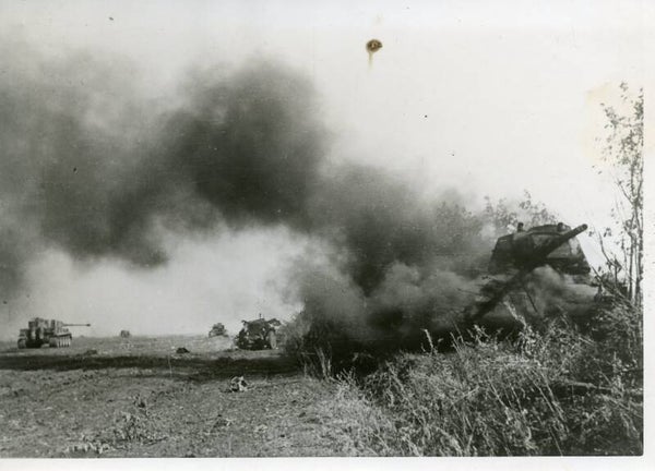 Tigers in gevecht (2 nov 1943)