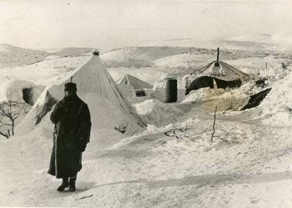 Onderkomens in het noorden (22 feb 1944)