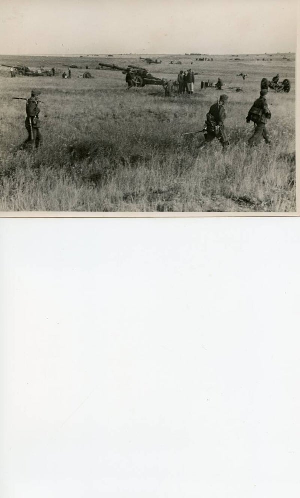 Zware Duitse artillerie