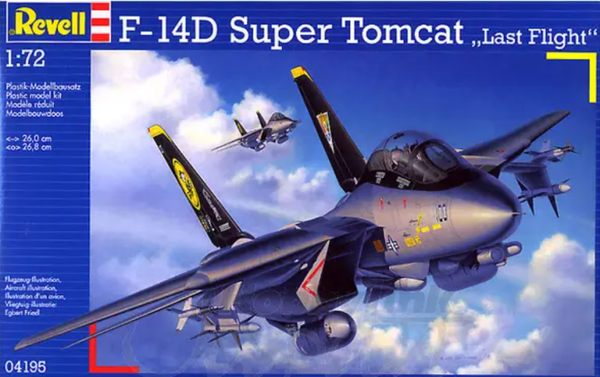 F-14D Super Tomcat "last flight" 1/72 Revell