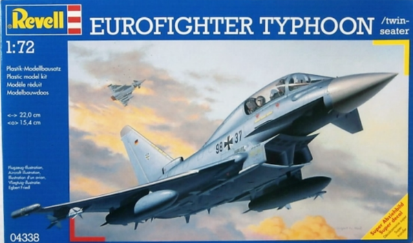 Eurofighter Typhoon twinseater 1/72 Revell