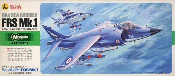 BAe Sea Harrier FRS Mk1 1/72 Hasegawa