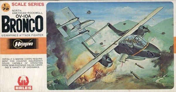 Bronco U.S. Marines attack fighter 1/72 Hasegawa