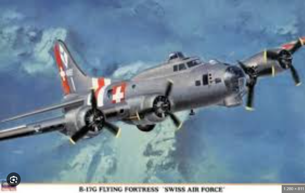 B-17G Flying Fortress "Swiss Air Force" 1/72 Hasegawa