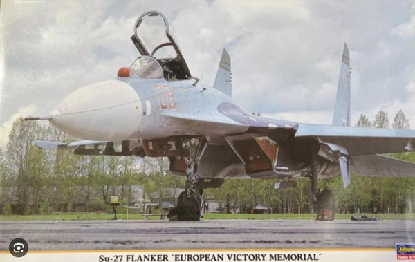 Su-27 Flanker "European Victory Memorial" 1/72 Hasegawa