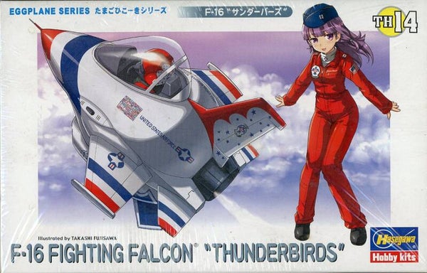 Eggplane serie F-16 Fighting Falcon "Thunderbirds" Th14 Hasegawa