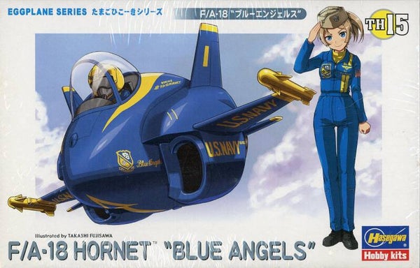 Eggplane series F/A-18 Hornet "Blue Angels" Th 15 Hasegawa