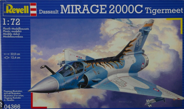 Dassault Mirage 2000C Tigermeet 1/72 Revell