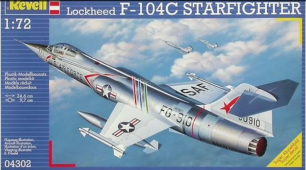 Lockheed F-104C Starfighter 1/72 Revell