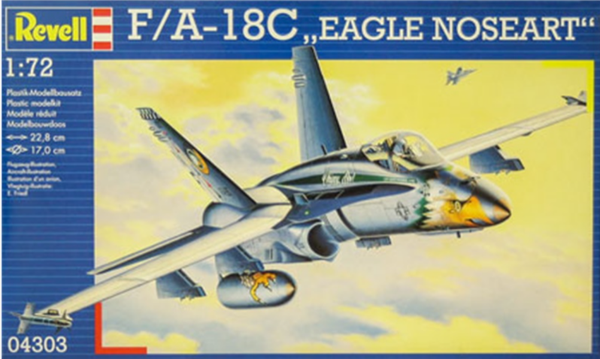 F/A-18C "Eagle Noseart" 1/72 Revell