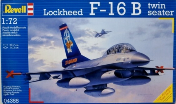 Lockheed F-16B twinseater 1/72 Revell