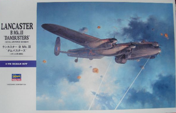 Lancaster B Mk.III Dambuster 1/72 Hasegawa