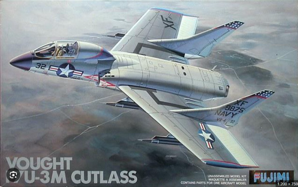 Vought F7U-3M Cutlass 1/72 Fujimi
