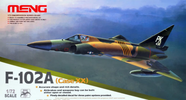 F-102A (case XX) 1/72 Meng