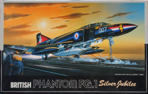 British Phantom FG.1 Silver Jubilee 1/72 Fujimi