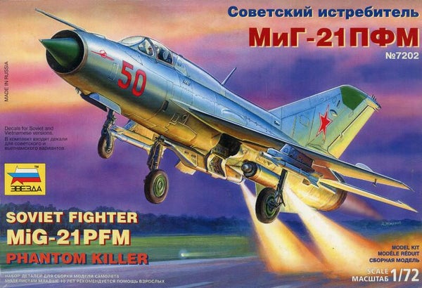 Mig-21 PFM "Phantom Killer" 1/72 Zvezda