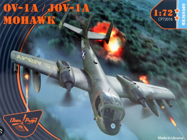 OV-1A/JOV-1A Mohawk 1/72 Clear Prop