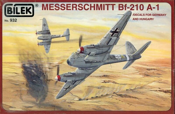 Messerschmitt Bf-210 A-1 1/72 Bilek