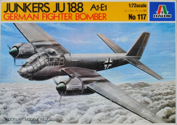 Junkers Ju-188 A1-E1 1/72 Italeri
